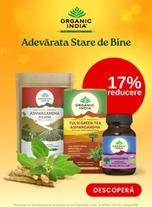 Zilele Iubirii cu reducere de 17% la Organic India