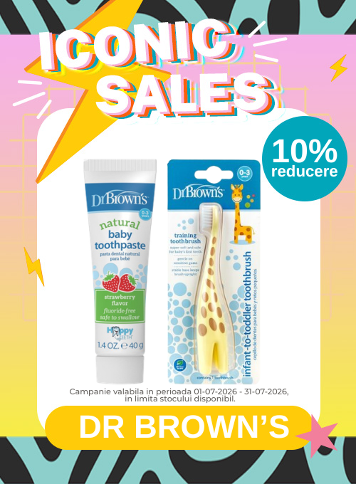 Iconic Sales cu 10% reducere la Dr Brown'S