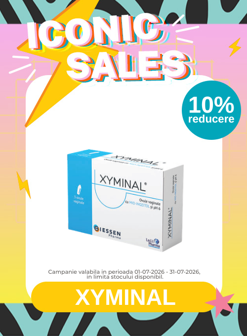 Iconic Sales cu 10% reducere la Xyminal