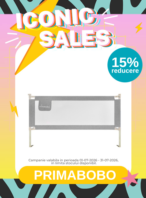 Iconic Sales cu 15% reducere la Primabobo