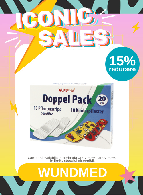 Iconic Sales cu 15% reducere la Wundmed