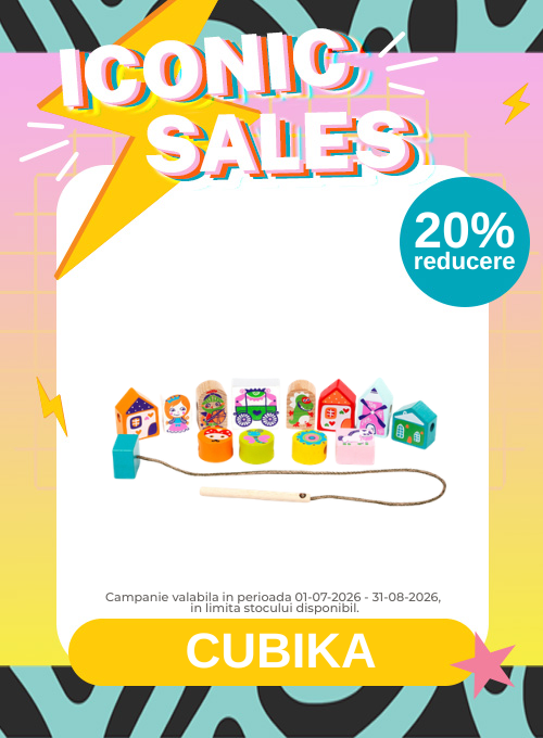 Iconic Sales cu 20% reducere la Cubika