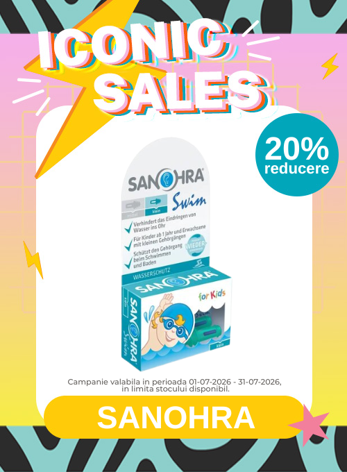 Iconic Sales cu 20% reducere la Sanohra