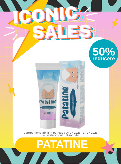 Iconic Sales cu 50% reducere la Patatine