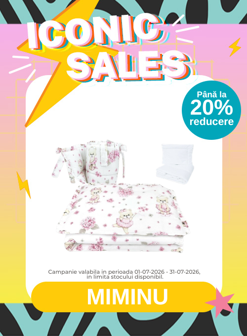 Iconic Sales cu pana la 20% reducere la Miminu