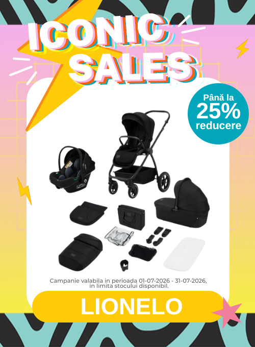 Iconic Sales cu pana la 25% reducere la Lionelo