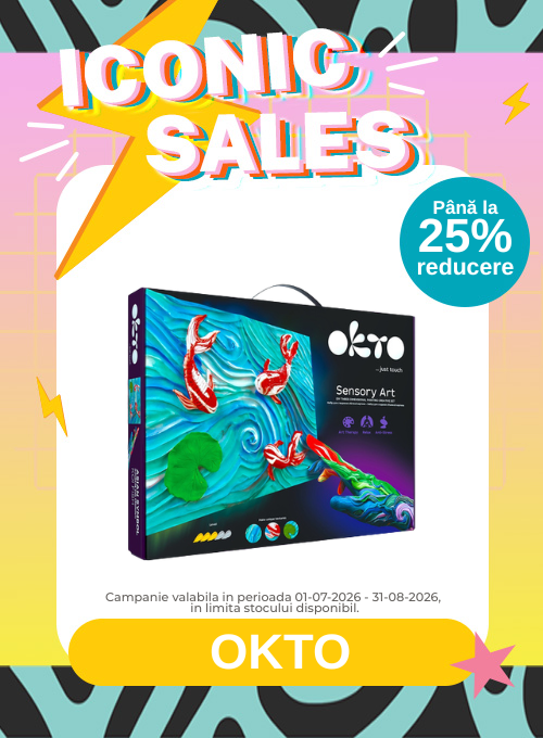 Iconic Sales cu pana la 25% reducere la Okto
