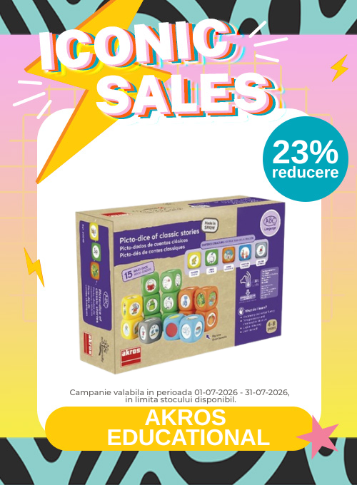 Iconic Sales cu reducere 23% la Akros Educational