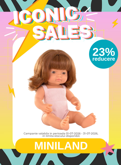 Iconic Sales cu reducere 23% la Miniland