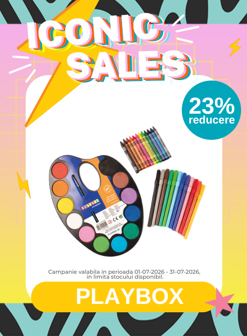 Iconic Sales cu reducere 23% la PlayBox