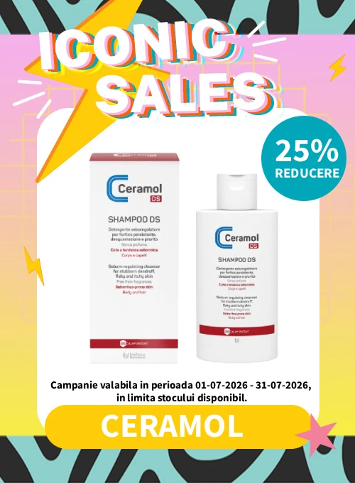 Iconic Sales cu reducere 25% la Ceramol