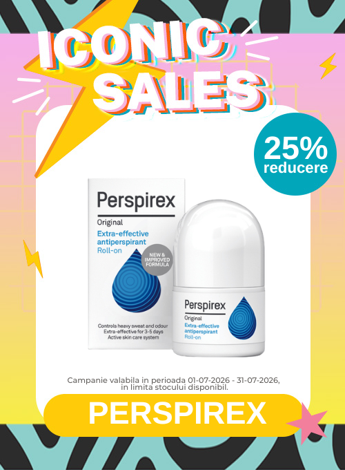 Iconic Sales cu reducere 25% la Perspirex