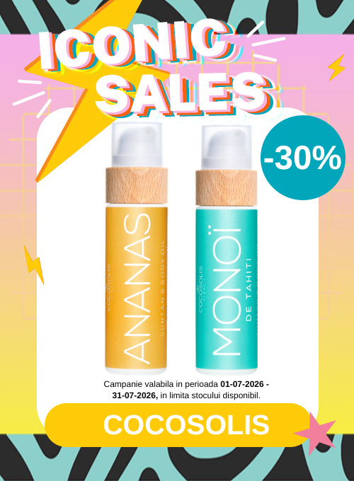 Iconic Sales cu reducere 30% la Cocosolis