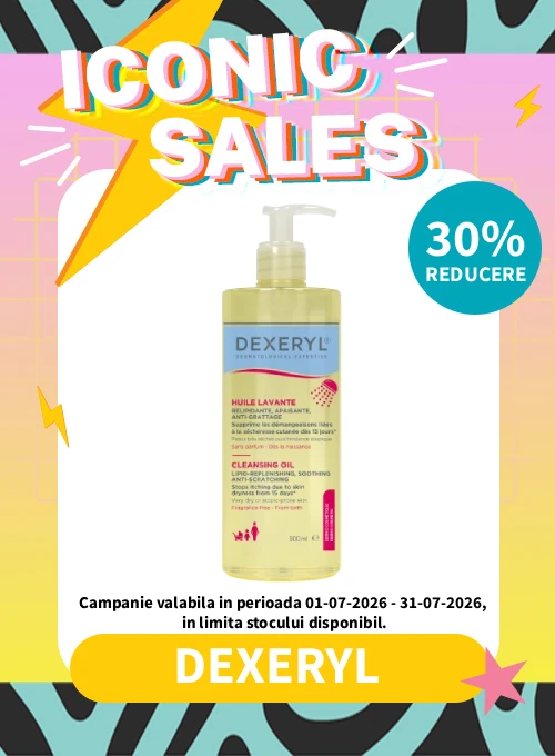 Iconic Sales cu reducere 30% la Dexeryl