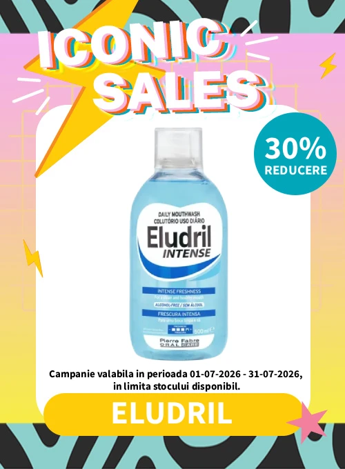 Iconic Sales cu reducere 30% la Eludril