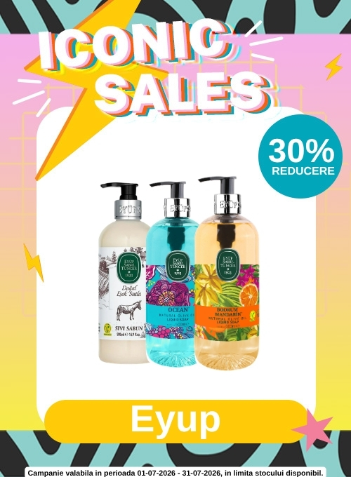 Iconic Sales cu reducere 30% la Eyup