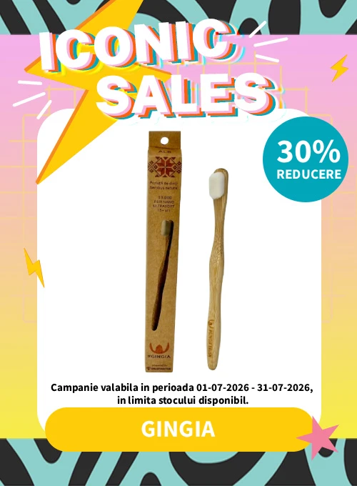 Iconic Sales cu reducere 30% la Gingia