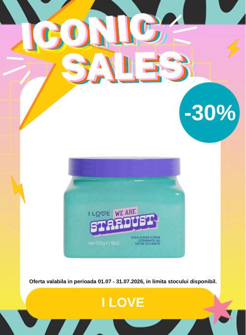Iconic Sales cu reducere 30% la I Love