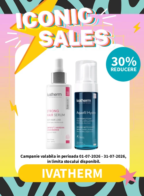 Iconic Sales cu reducere 30% la Ivatherm