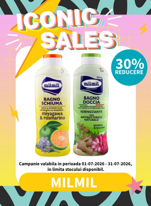 Iconic Sales cu reducere 30% la Mil Mil