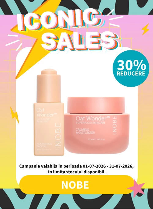 Iconic Sales cu reducere 30% la Nobe