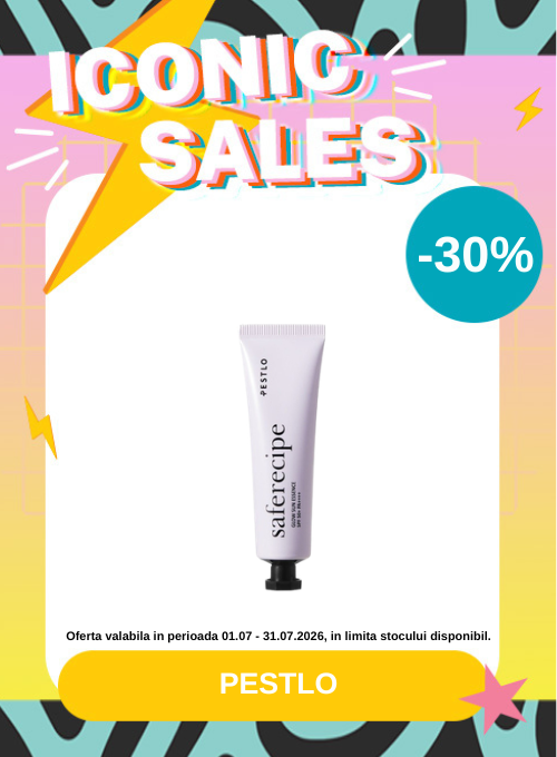 Iconic Sales cu reducere 30% la Pestlo