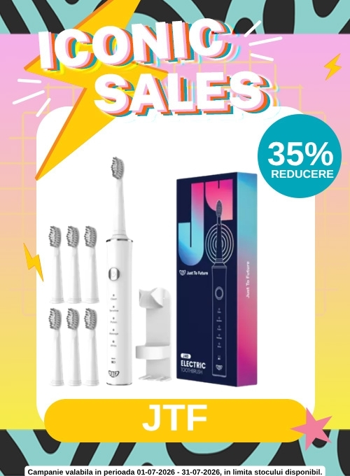 Iconic Sales cu reducere 35% la Jtf