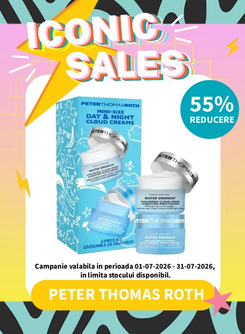 Iconic Sales cu reducere 55% la Peter Thomas Roth