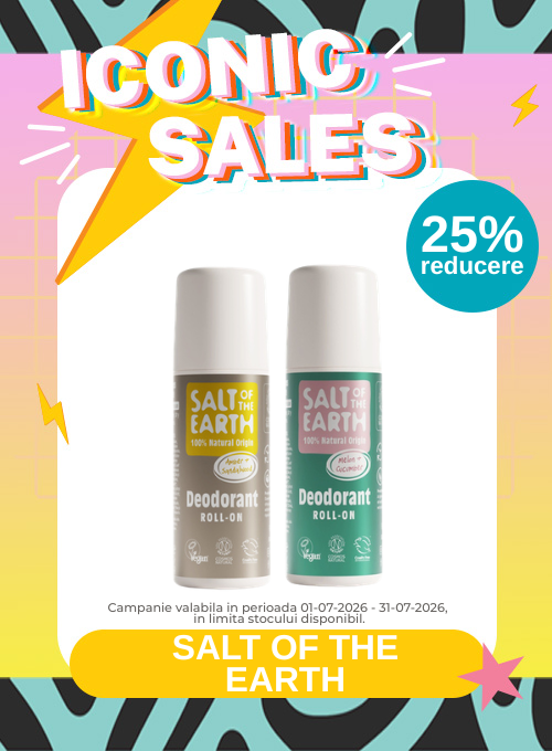 Iconic Sales cu reducere de 25% la Salt of the Earth