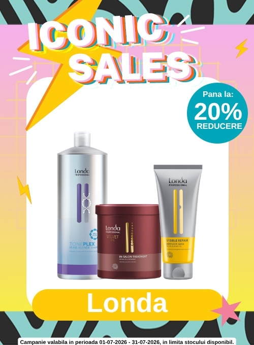 Iconic Sales cu reducere de pana la 20% la Londa