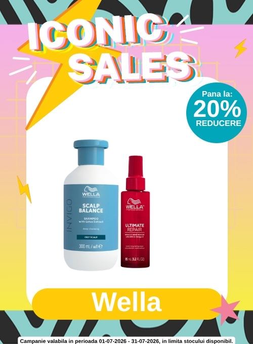 Iconic Sales cu reducere de pana la 20% la Wella
