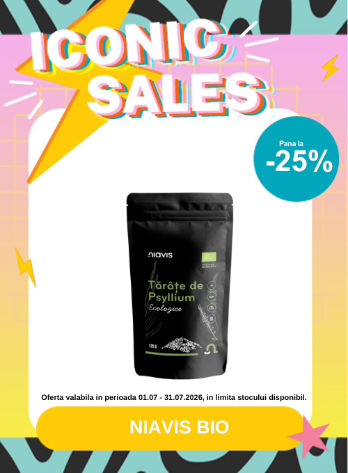 Iconic Sales cu reducere de pana la 25% la Bio Niavis
