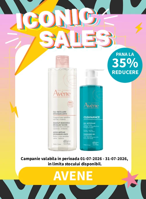 Iconic Sales cu reducere de pana la 35% la Avene