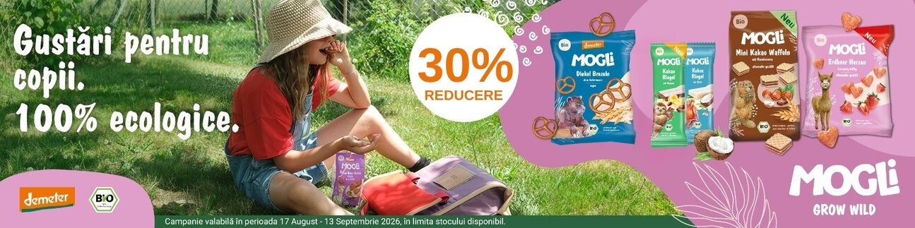 Back to School cu 30% reducere la Mogli