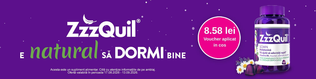 Back to School cu 8.58 lei voucher aplicat in cos la  Zzzquil 
