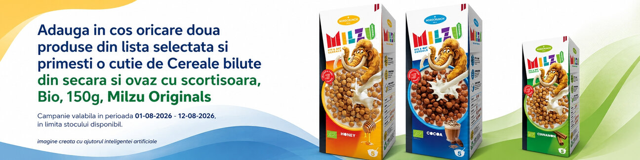 Bebe Deals cu produs promotional la Milzu