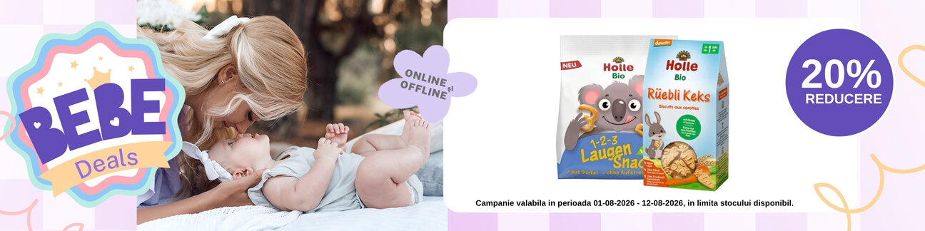 Bebe Deals cu reducere 20% la Holle Baby