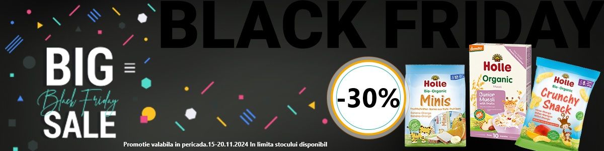 Black Friday cu reducere 30% la Hole