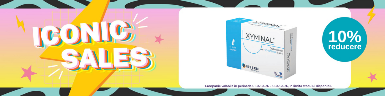 Iconic Sales cu 10% reducere la Xyminal