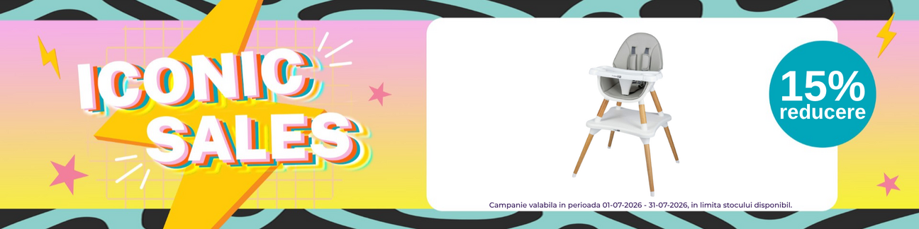 Iconic Sales cu 15% reducere la Freeon