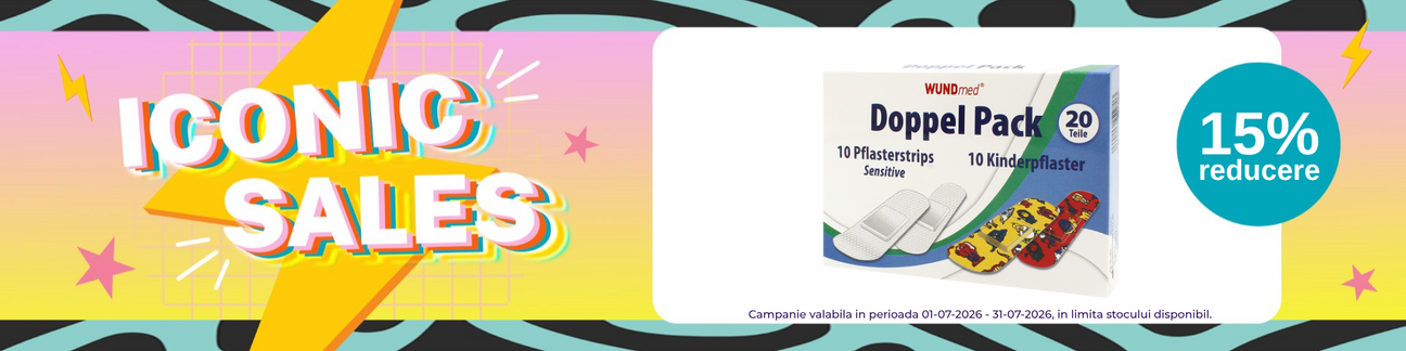 Iconic Sales cu 15% reducere la Wundmed