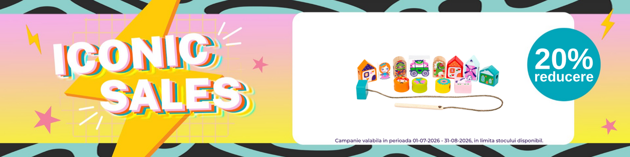 Iconic Sales cu 20% reducere la Cubika