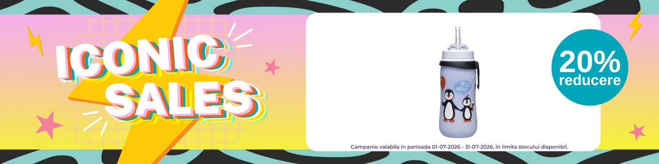 Iconic Sales cu 20% reducere la Nip