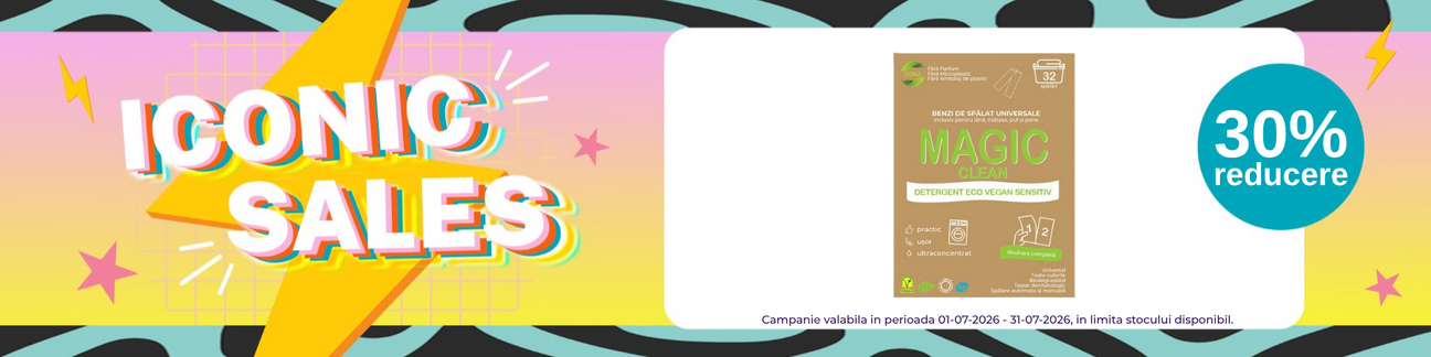 Iconic Sales cu 30% reducere la Magic