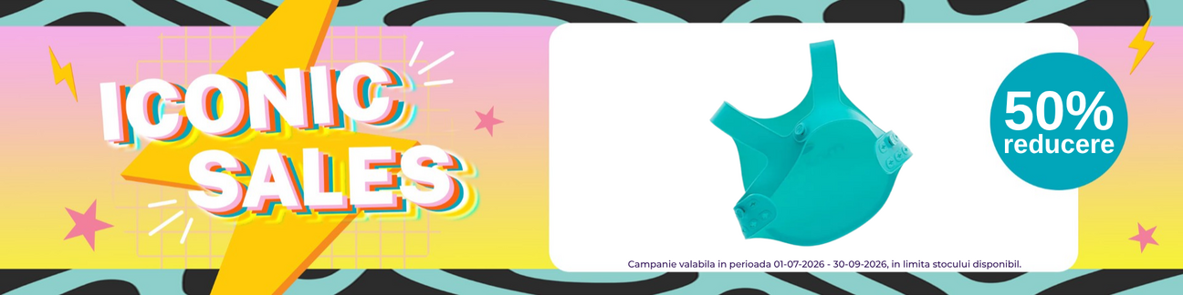 Iconic Sales cu 50% reducere la Minikoioi