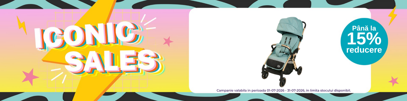 Iconic Sales cu pana la 15% reducere la Appekids