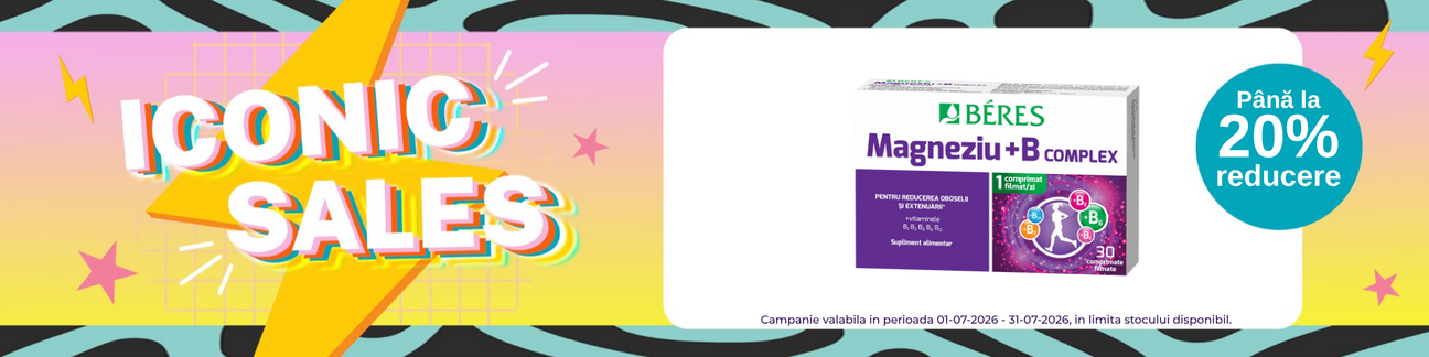 Iconic Sales cu pana la 20% reducere la Beres