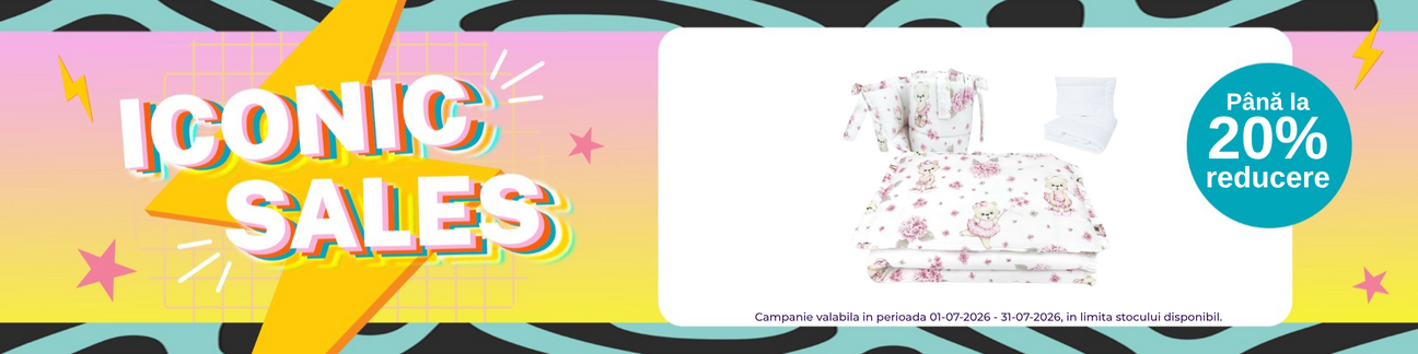 Iconic Sales cu pana la 20% reducere la Miminu