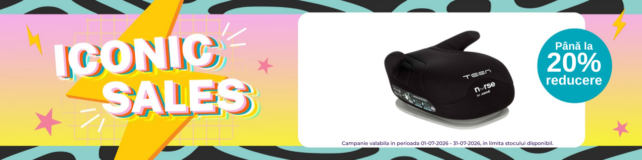 Iconic Sales cu pana la 20% reducere la Nurse