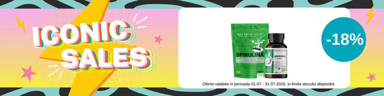 Iconic Sales cu reducere 18% la Republica Bio